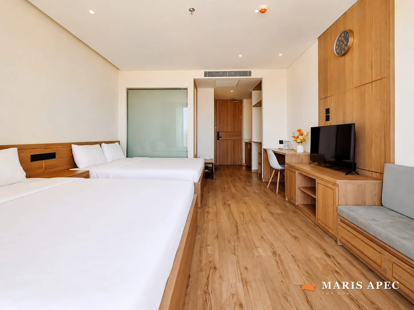 Không gian nghỉ ngơi rộng rãi trong Ocean Twin